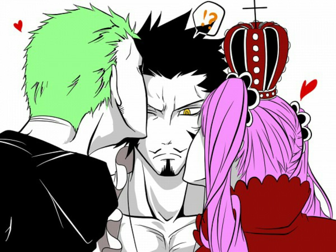 This visual is about onepiece mihawk perona zoro #onepiece #mihawk #perona ...
