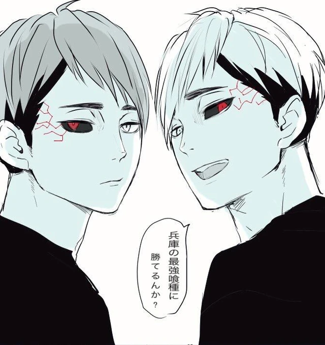 妖狐二匹は不気味に笑う ハイキュー 喰種パロ 宮兄弟 Image By 0412karasuno 妖狐二匹は不気味に笑う ハイキュー 喰種パロ 宮兄弟 Image By 0412karasuno